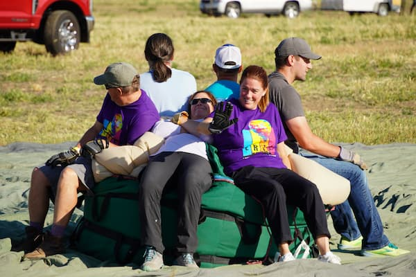 Volunteer to crew for one of our pilots and get up close experience ballooning.